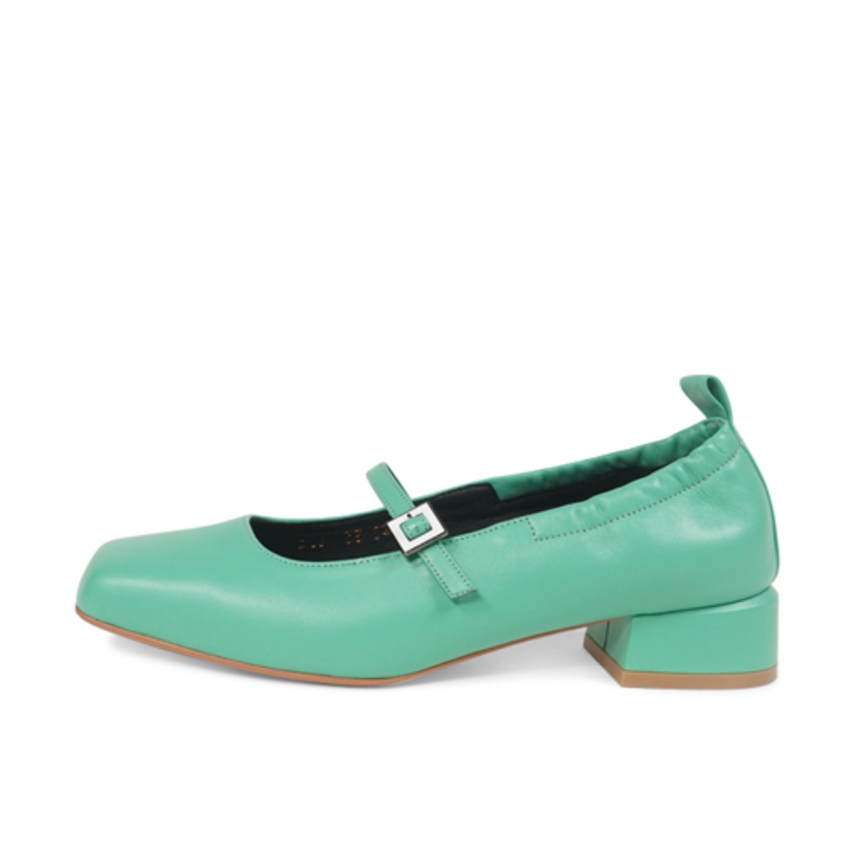 SPRING mary-jane loafers (Mint Green)