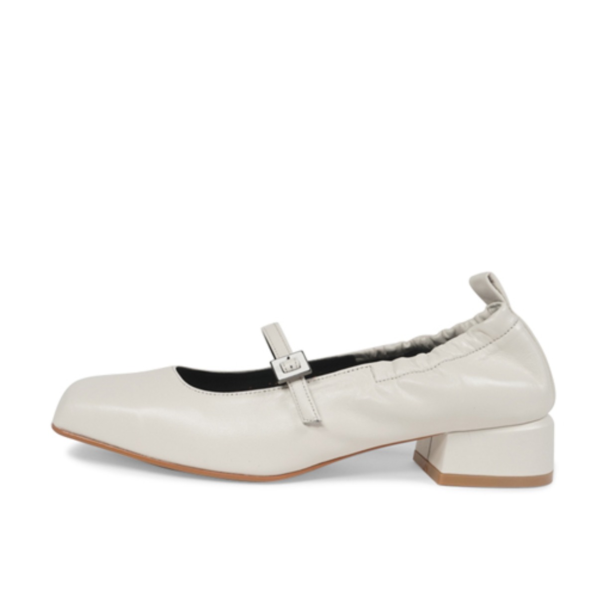 SPRING mary-jane loafers (Warm-White)