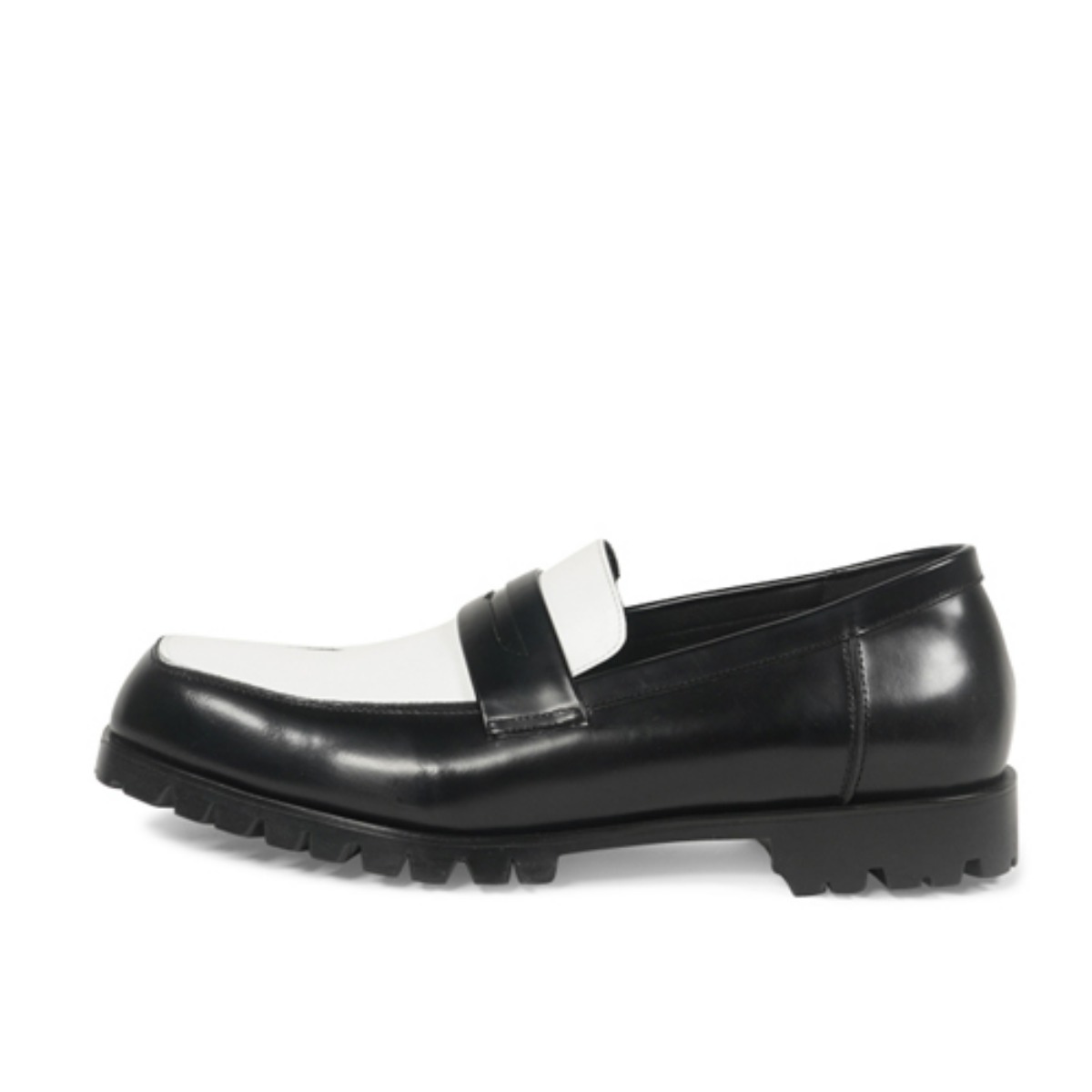 [MENS] ANEMONE Penny Loafers (White)