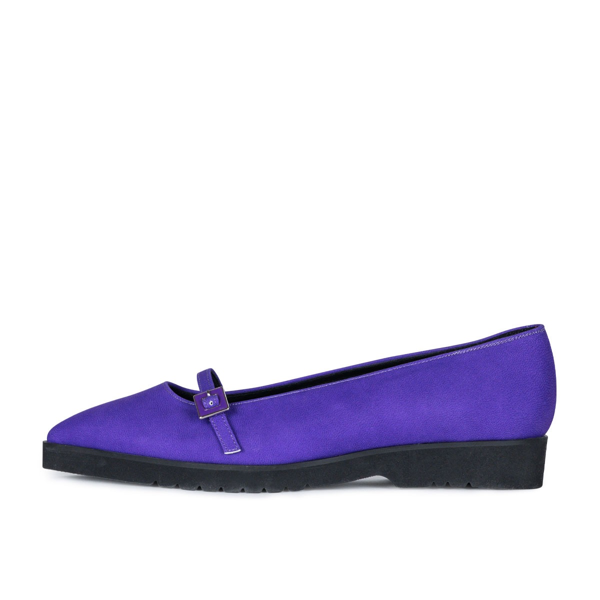 BELLA mary-jane flat shoes (Purple)