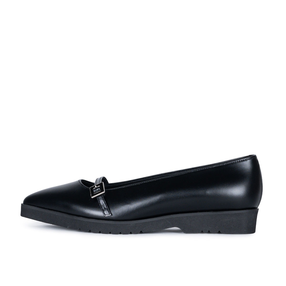 BELLA mary-jane flat shoes (Black)