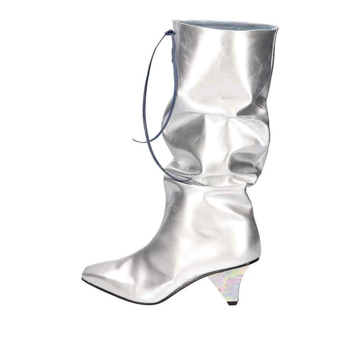 LAVI Slouch-boots (silver) Size: 255